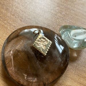 Catbird Flower Charm